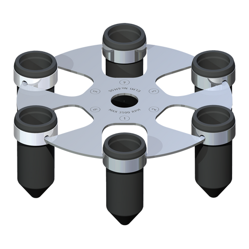 Rotor 6M.06 6 x 50ml Conical Test Tubes for CM-7S / CM-6M