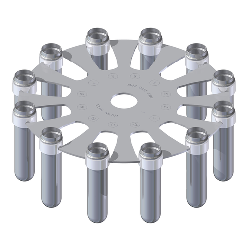 ELMI Rotor 6M.05 for 12 x 15ml conical Test Tubes ELMI CM-7S / CM-6M