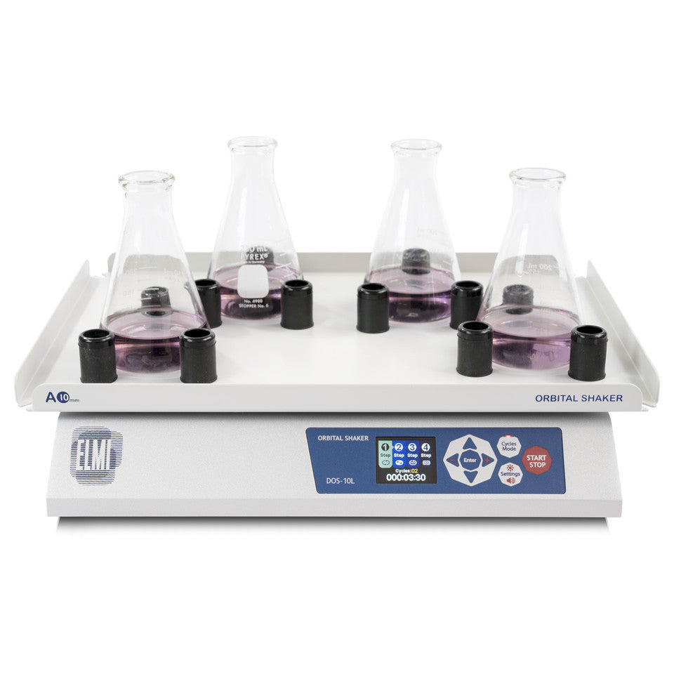 ELMI DOS-10L Digital Orbital Shaker 10mm Amplitude with Large Platform