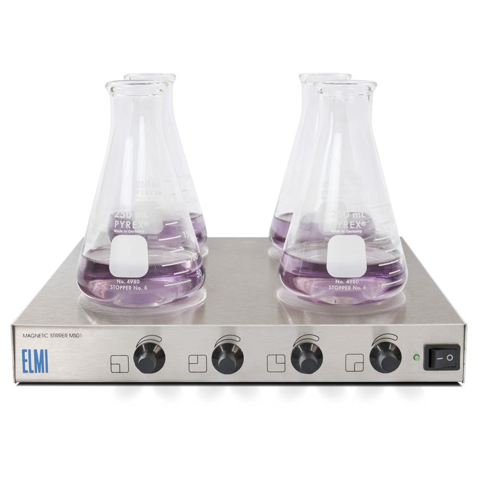 ELMI MS-01 4 Place Magnetic Stirrer