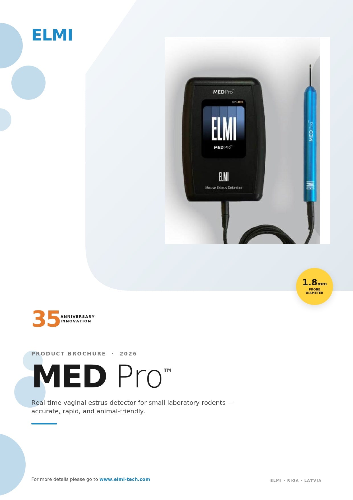MedPro Mouse Estrus Detector