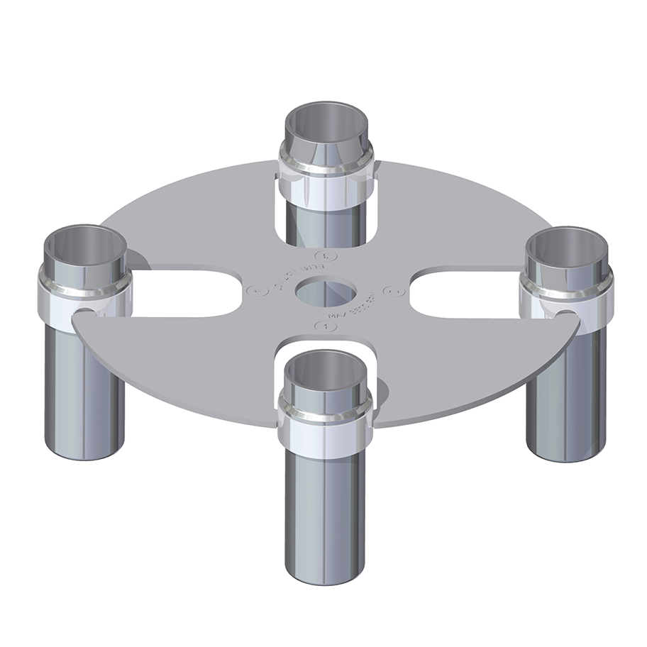 Rotor 7M.07: 4 x 50ml (Flat Bottom)